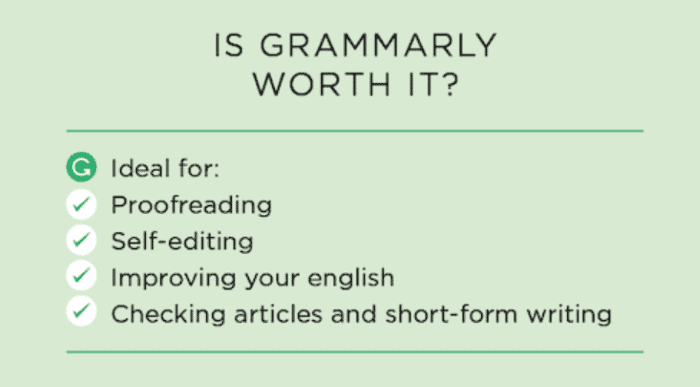 pros of grammarly