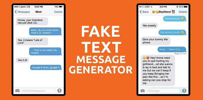 fake text app