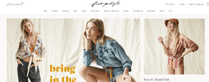 free people-stores like madewell
