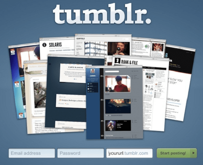 how to switch primary blog on tumblr