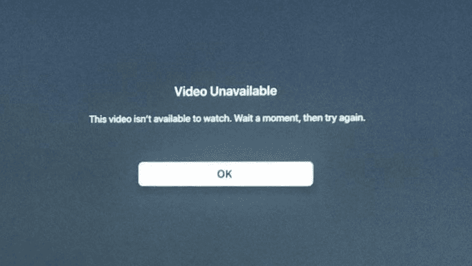 video not available