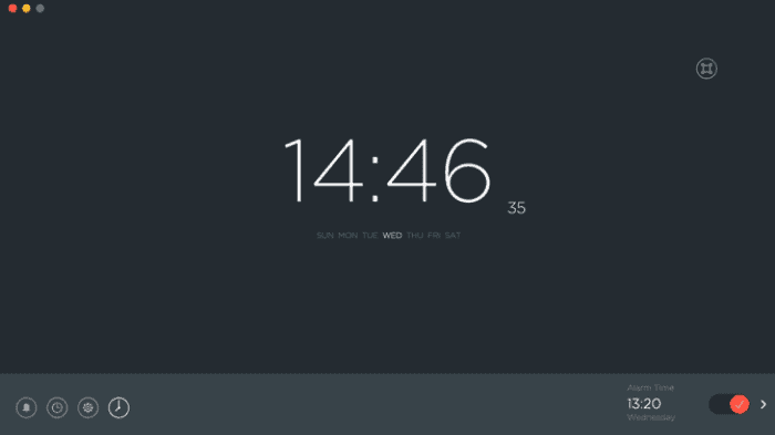 alarm clock for mac